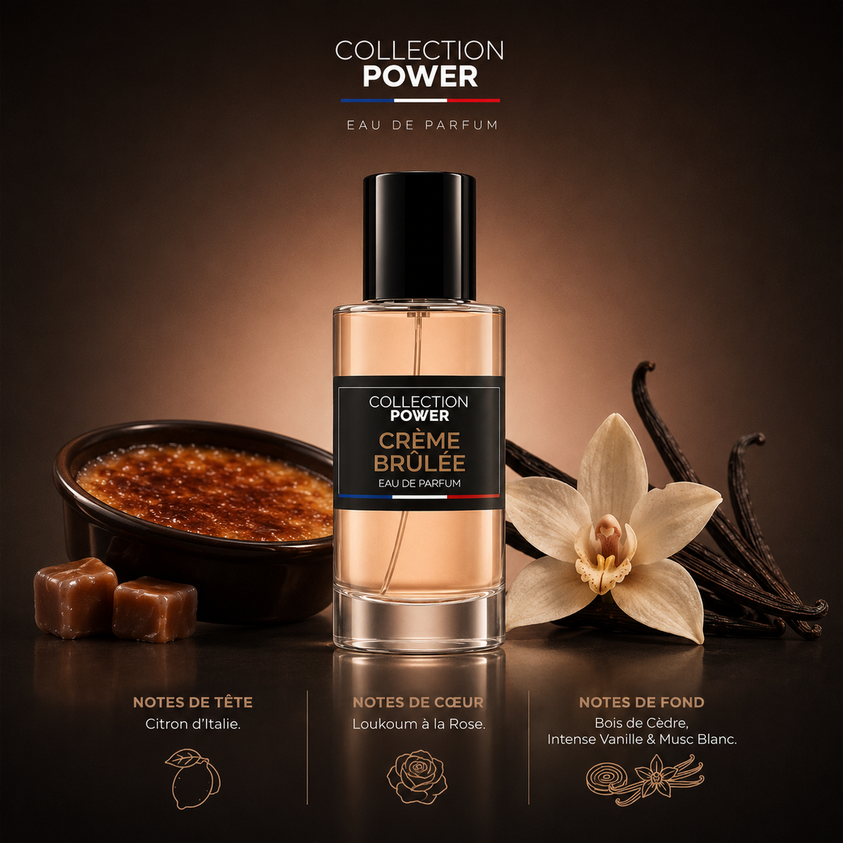 Crème brûlée - collection power