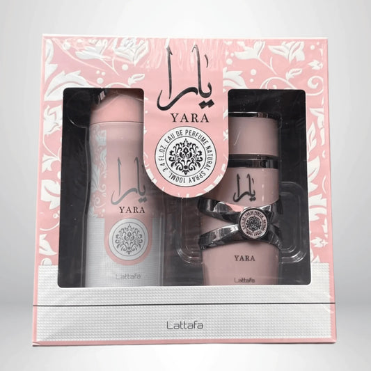 Coffret Yara rose