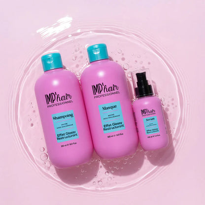 Trio Soin à la Biotine – Shampoing, Masque & Sérum Réparateurs