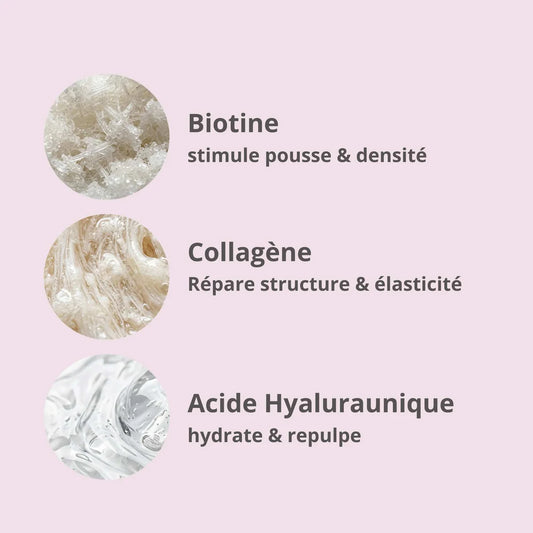 Soin Sérum Restructurant à la Biotine – Finition Glossy Sublimatrice