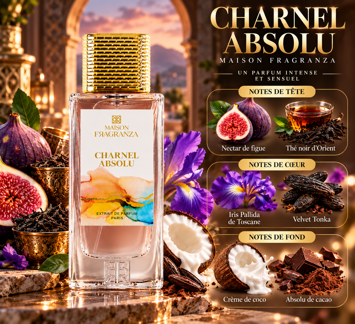 Charnel absolu - maison Fragranza