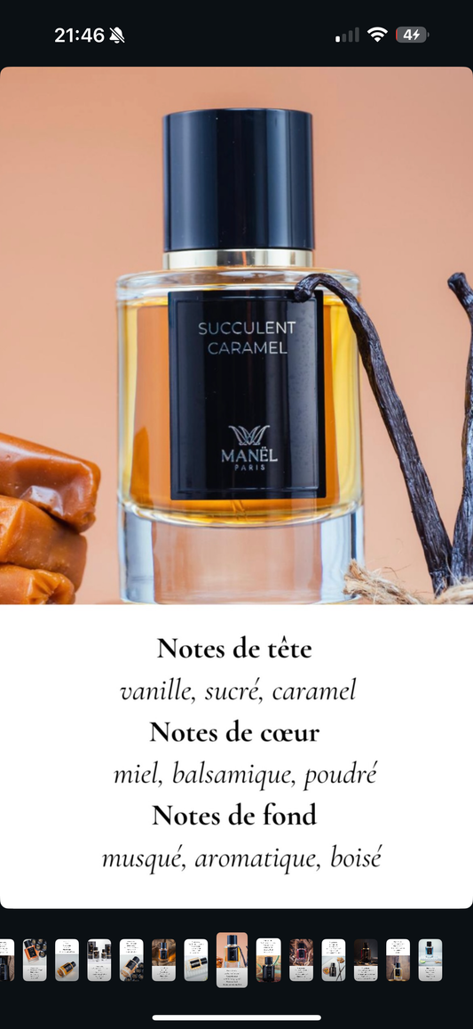 SUCCULENT CARAMEL - Maison Manel Paris