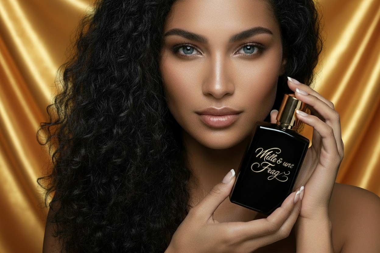 la meme image avec un fond or 